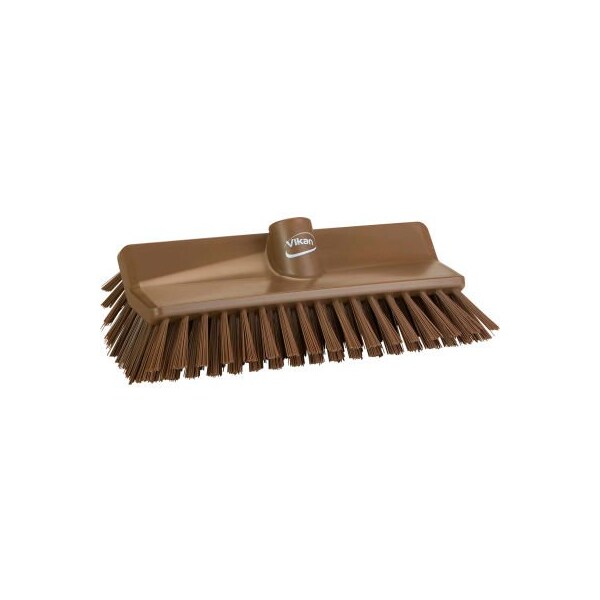 Vikan High-Low Brush- Medium, Brown